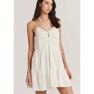 Charlie Holiday White Harlow Mini Dress
